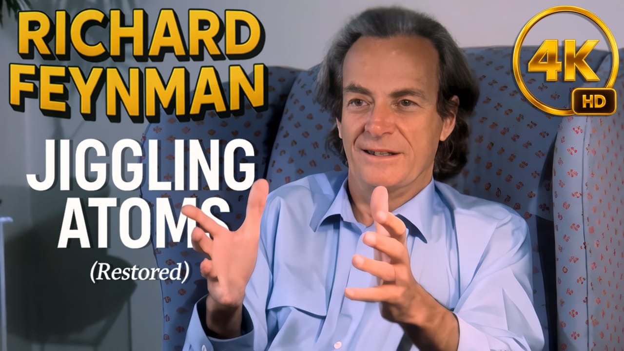 Richard Feynman – Fun to Imagine | Jiggling Atoms