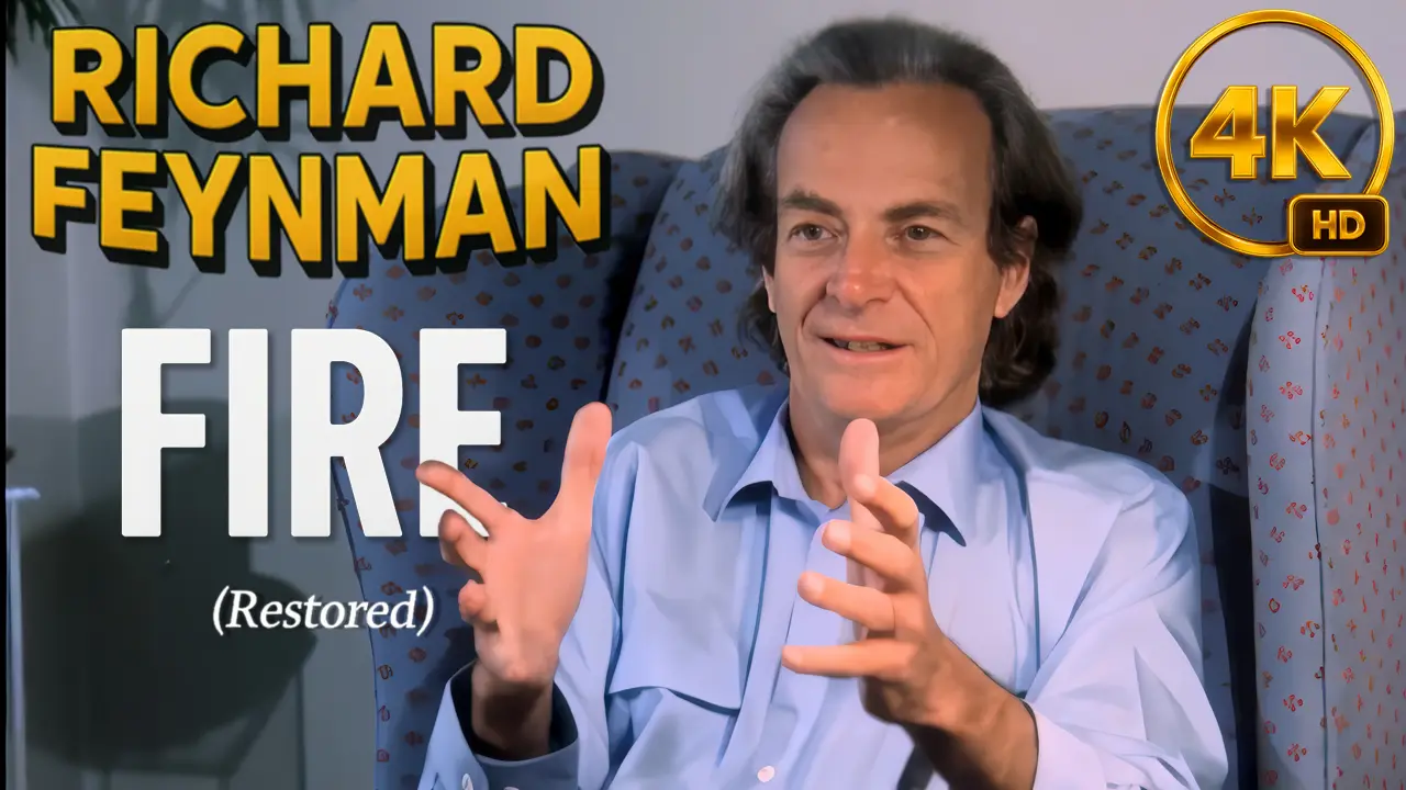 Richard Feynman – Fun to Imagine: Fire | Why Things Burn