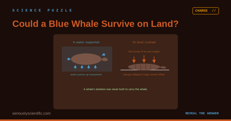 Could a Blue Whale Survive on Land?