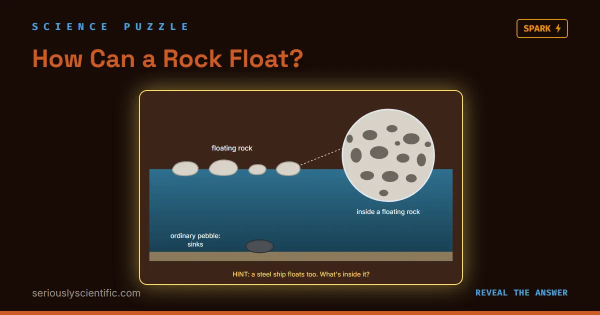 How Can a Rock Float?