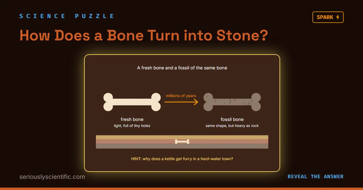 How Does a Bone Turn into Stone?