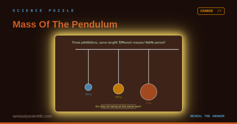 Mass of the Pendulum