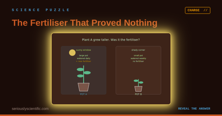 The Fertiliser That Proved Nothing