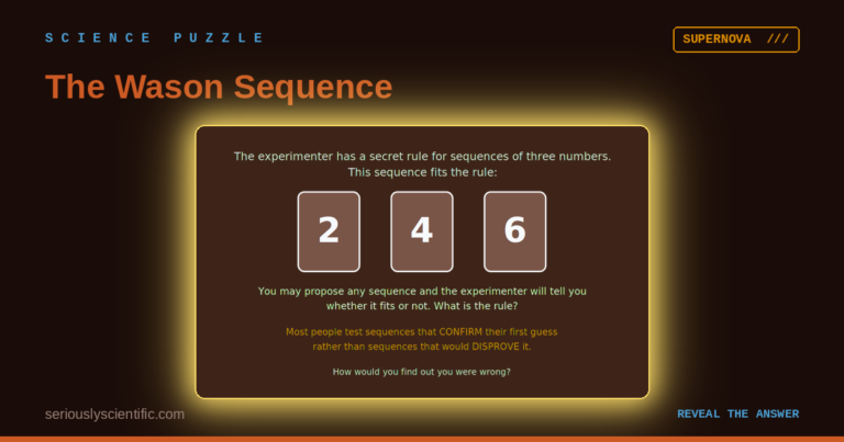 The Wason Sequence