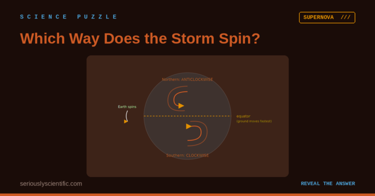 Which Way Does the Storm Spin?